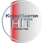 Logo of KondiMaster HIT, impact measurement for combat sports, boxing, and innovation.